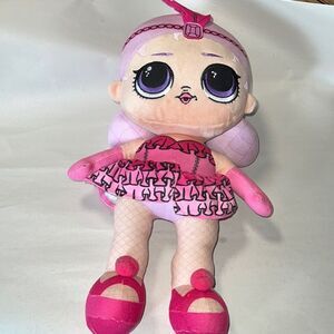 LOL Surprise Kids Showbaby Bedding Plush Cuddle and Decorative Pillow Buddy,Pink